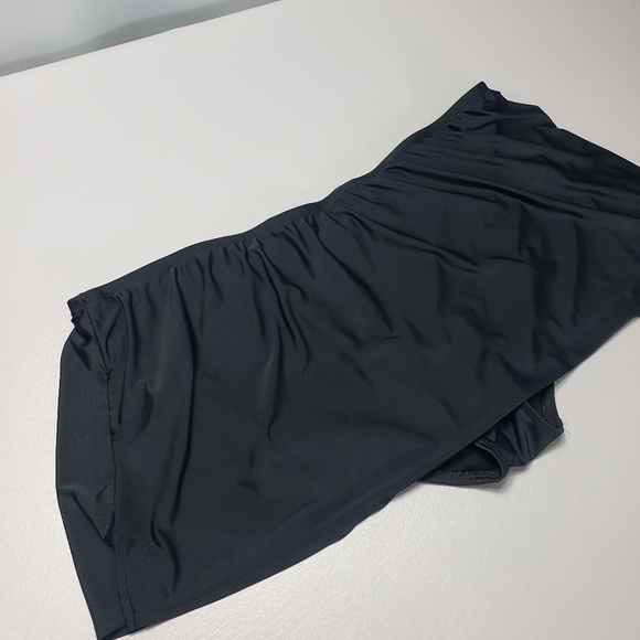 Collections by Catalina solid black bathing suit skirt women's plus size 3X - Picture 7 of 7